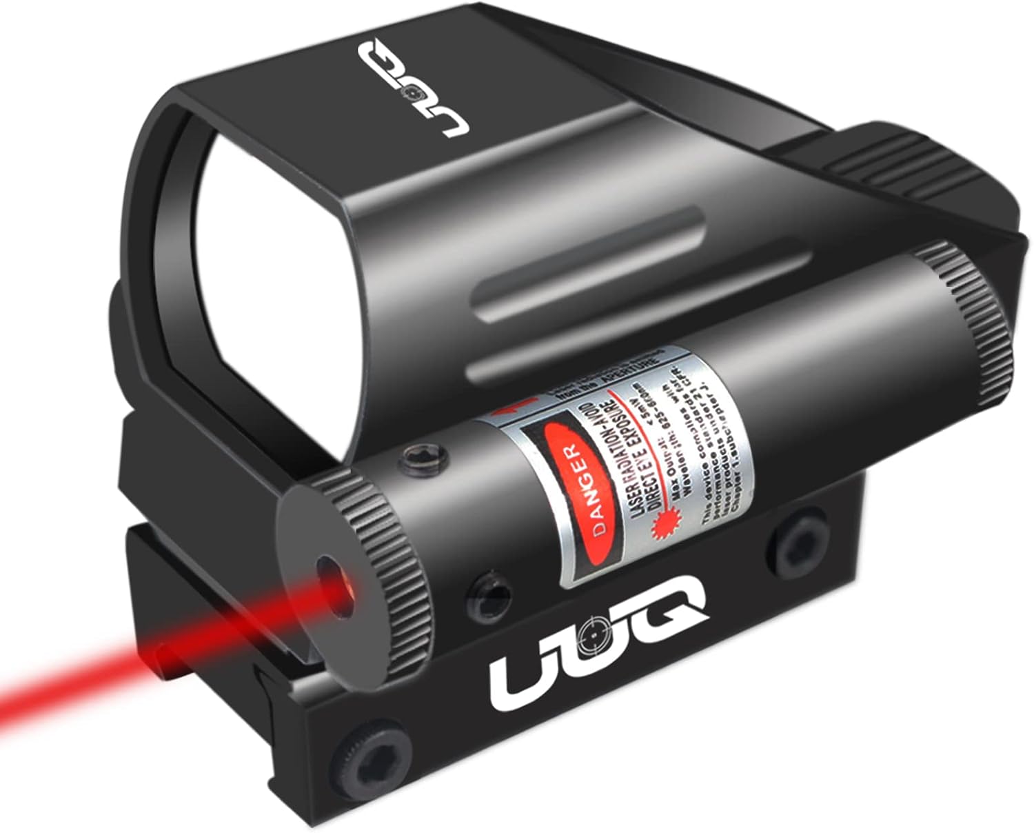 UUQ Tactical Holographic Red Green Reflex Scope Sight 4 Reticles