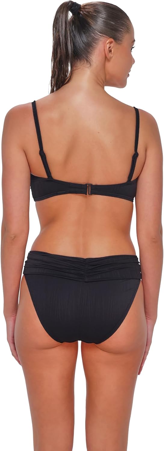 Sunsets Loretta Bandeau Women's Swimsuit Bikini Top (Textured) - Image 6