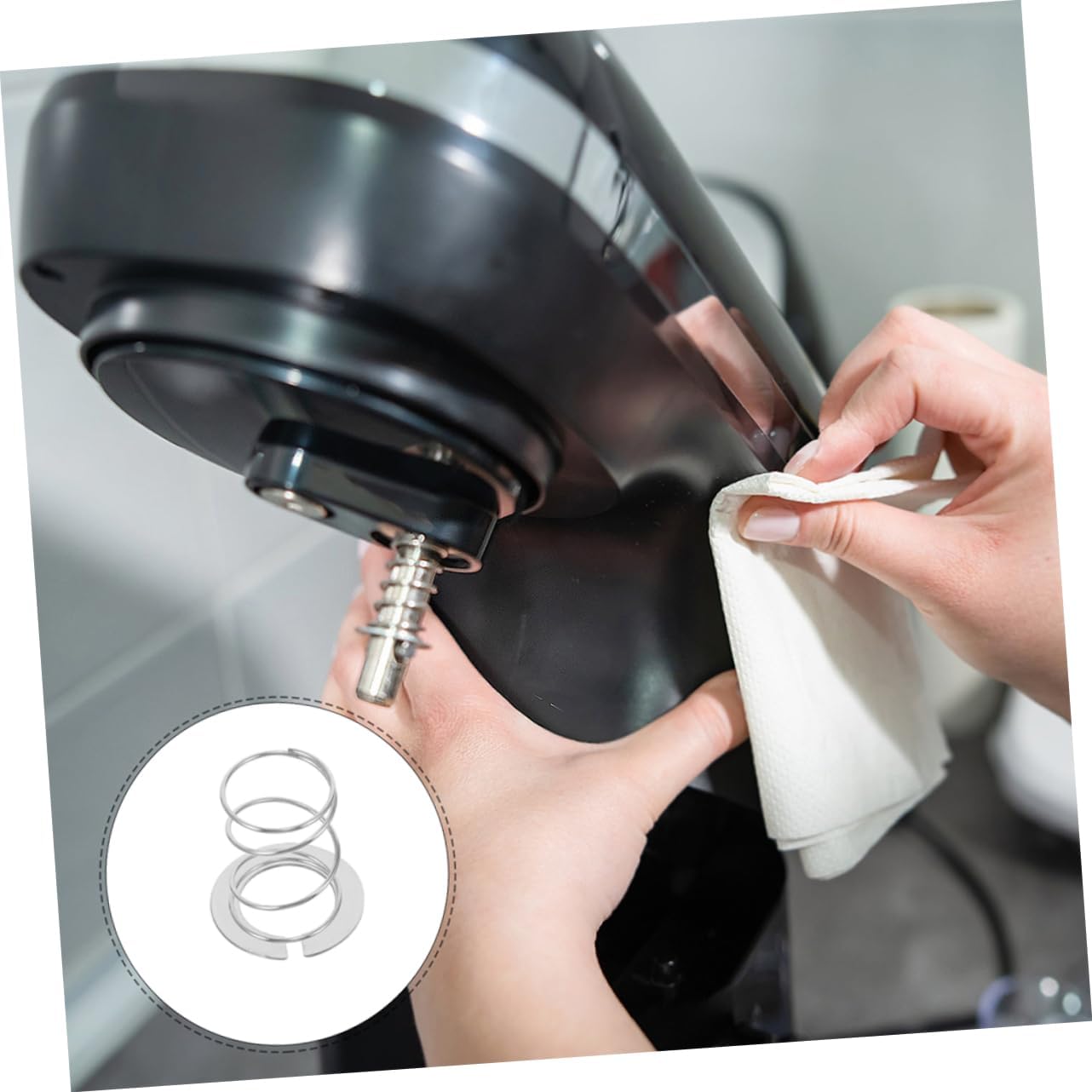 Stainless Steel Replacement Springs Washers for Mixers Enhance Durability Easy Install