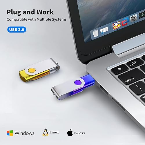 Miniatura 2 de ABLAZE Paquete de 10 unidades flash de 32 GB USB 2.0 unidades de memoria USB a granel 32 GB USB Memory Sticks Pack
