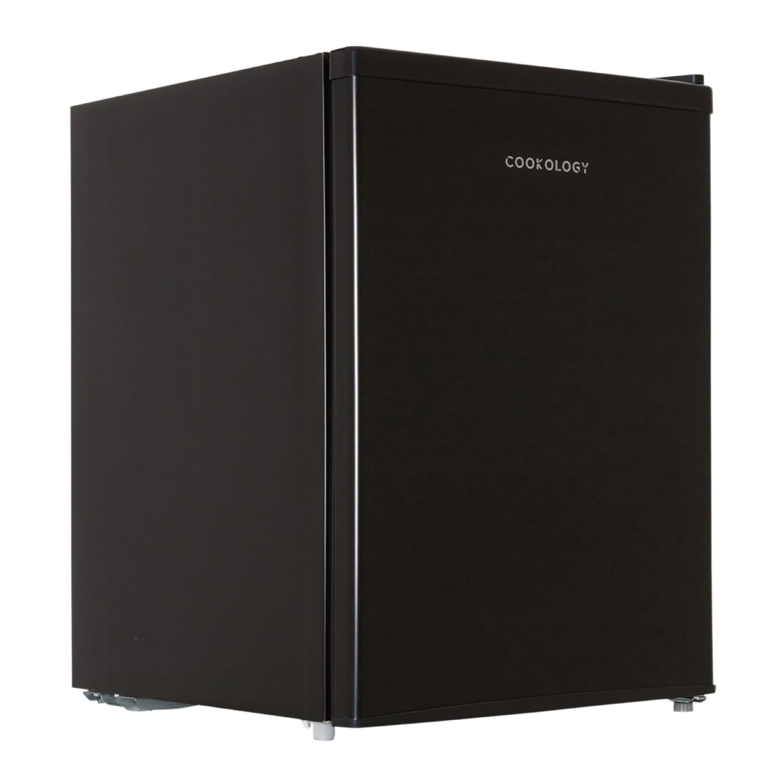 Cookology MFR67BK Small Table Top Mini Fridge in Black - 67 Litre Capacity - Reversible Door - Adjustable Temperature Control & Legs - Chiller Box [Energy Class F]