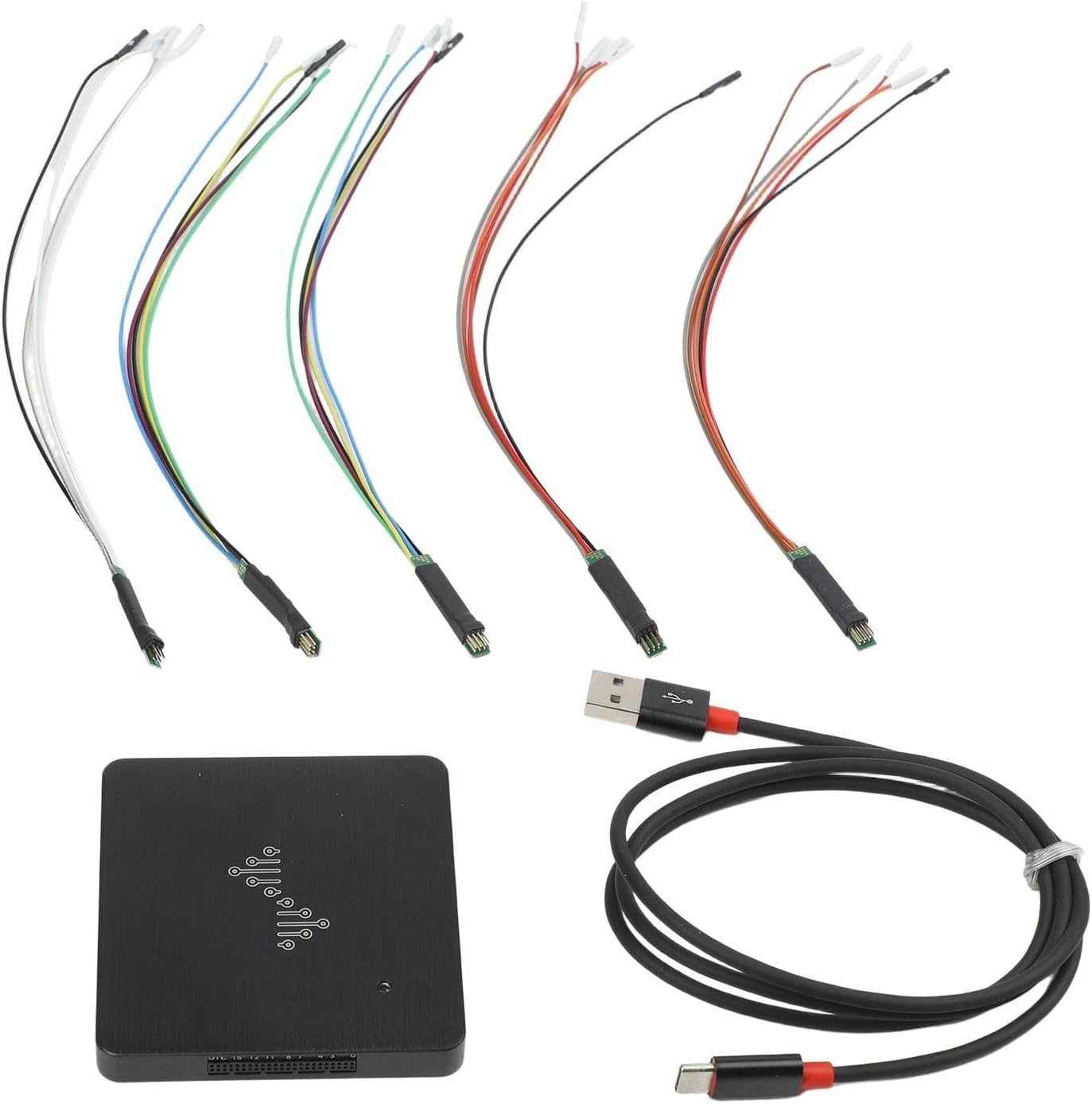 USB Logic Analyzer 16 Channel 400MHz Sampling Rate Device Type C Stream Mode Data Acquisition Buffer Mode Signal Capture Protocol Decoder
