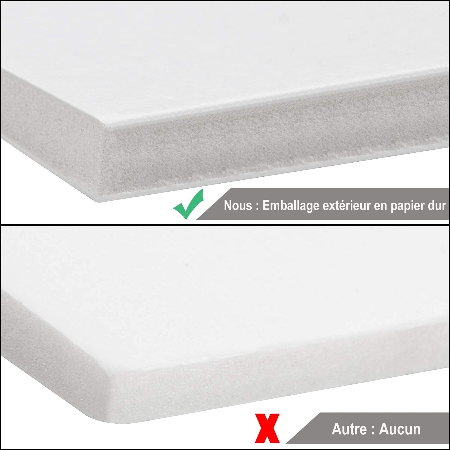 ASelected Lot de 16 Carton Plume A3, Carton Mousse 5 mm Épaisseur, Panneaux d'Affichage Sans Acide de Mousse Polystyrène, Foam Board 297 × 420, pour Publicité, Présentations, Expositions d'Art