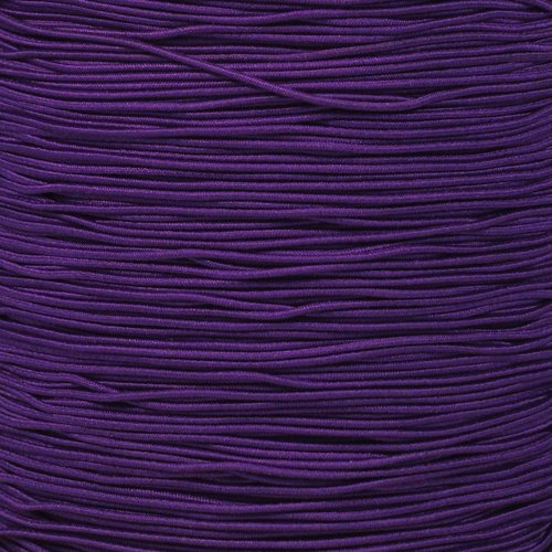 West Coast Paracord Bungee Elastic Nylon Shock Cord (1/32 Inch x 50 Feet, Purple)