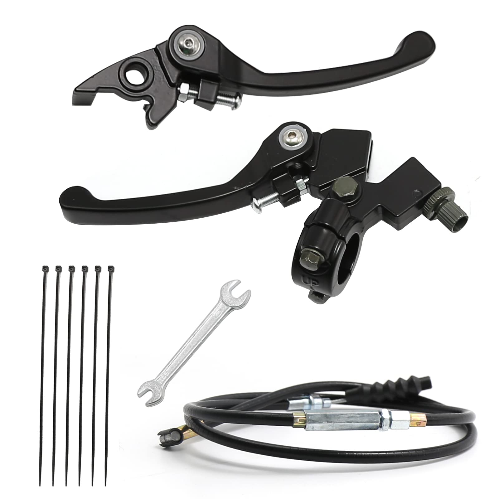 Amazon.com: 7/8 Folding Clutch Brake Lever Perch with Clutch Cable