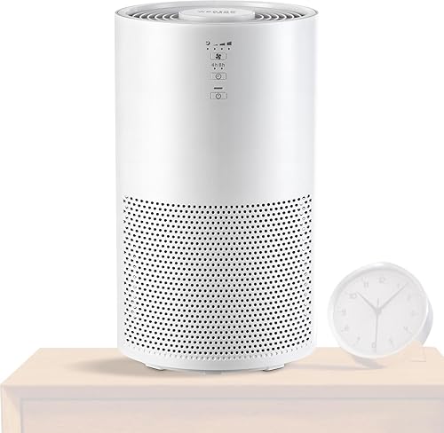 IRIS USA WOOZOO - Purificador de aire True HEPA, filtro H13 3 en 1, elimina el 99.97% de los alérgenos, pelo de mascotas, humo y olores, cubre hasta