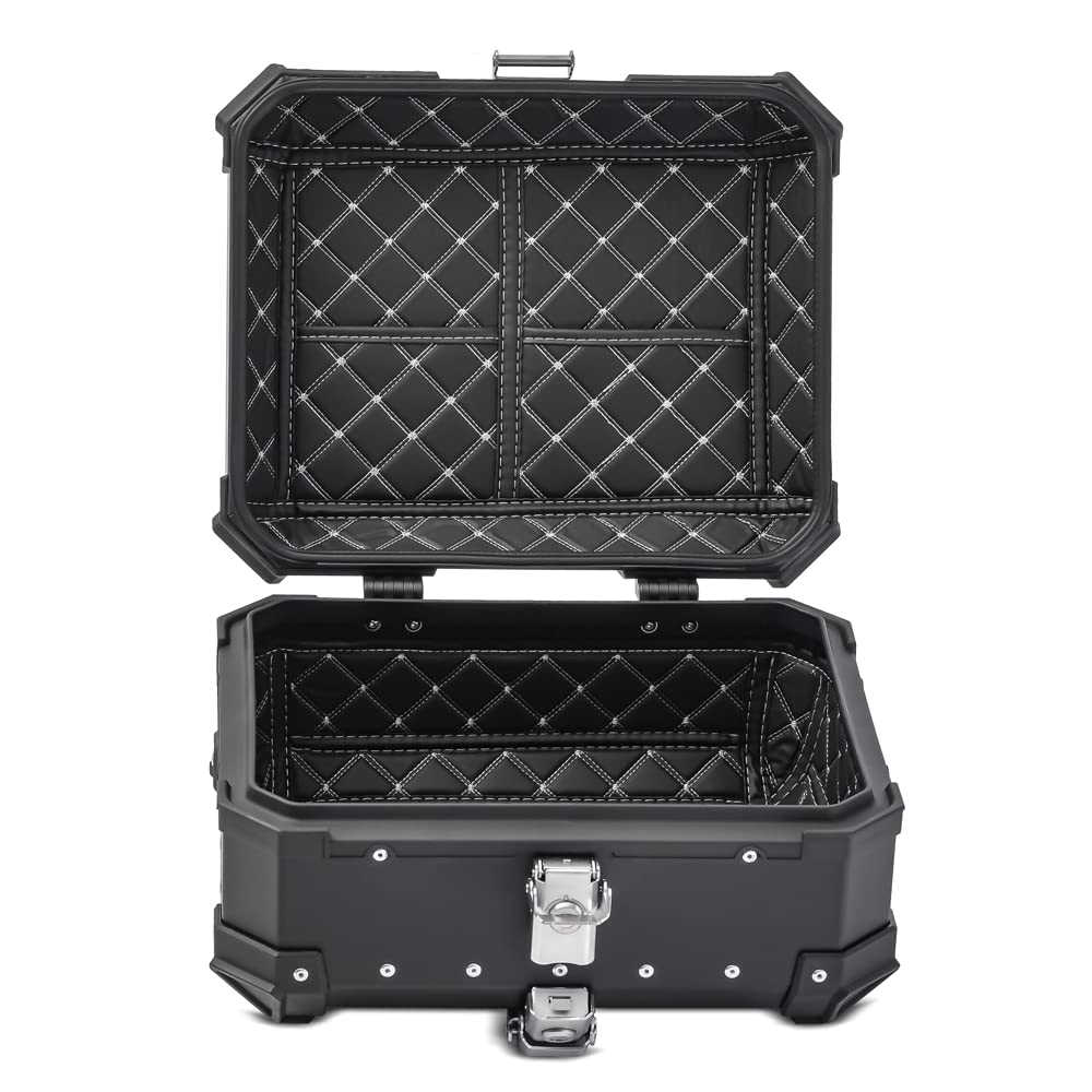 Baul Aluminio Moto Bagtecs XB28 Top Case Negro 28 litros