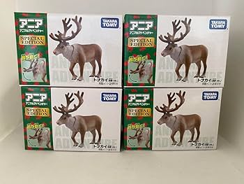 アニア　トナカイ　赤鼻ver ６個セット　非売品　未開封 Amazon.co.jp: アニア トナカイ 赤鼻Ver トイザらス : おもちゃ