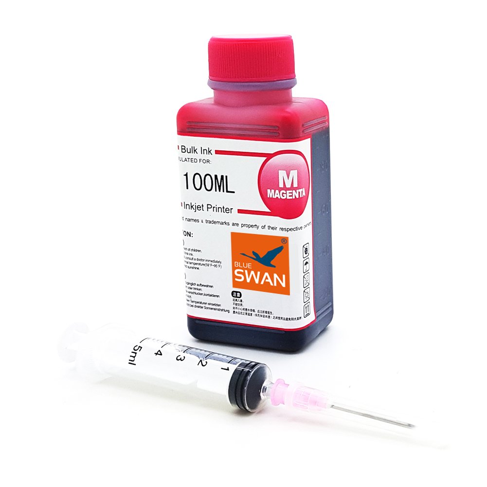 BLUE SWAN Kit di Ricarica Inchiostro 550ml – Compatibile con Cartucce HP 305, 305XL e 307XL – Per Stampanti HP Envy 6000, 6010, 6020, 6030, 6032, DeskJet 2700,2710,2720,4100,4120,4130, Pro 6400,6430