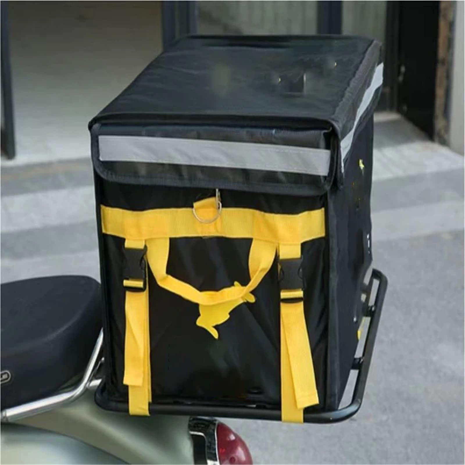 Rower motocyklowy wydłużony i poszerzony przedłużenie tylnej półki tylny bagażnik metalowy wspornik stały motocyklowy Wspornik Bagażnik Tylny Motocykla(53x43 Tablet version)