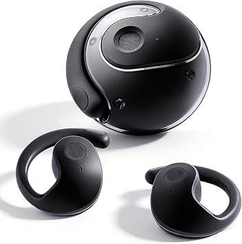 Open Over Ear Earbuds Open Ear Headphones Wireless Bluetooth | Over The Ear Earbuds That DonT Go In Your Ear Air Conduction With Awareness Of Surroundings With Over-Ear Hooks