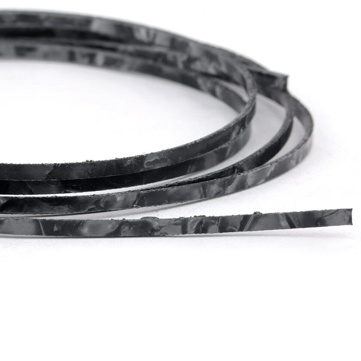 Guitar Parts for Black Pearl 1650x3x1.5mm Acoustic Folk Guitar Binding Purfling Strip