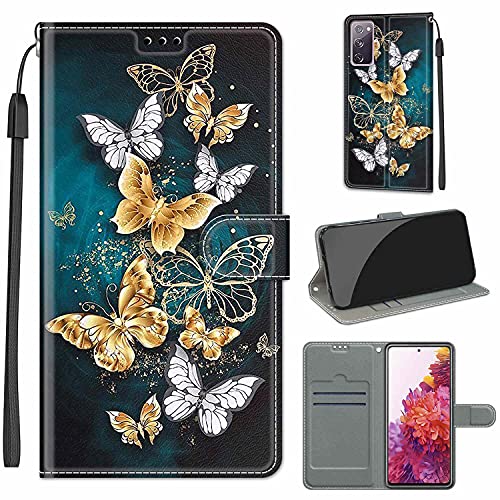 Tomyou Custodia Per Samsung Galaxy S20 Fe, Galaxy S20 Fe 5G Flip Caso, Custodia In Pelle Pu Premium Magnetica Portafoglio Cover Per Samsung Galaxy S20
