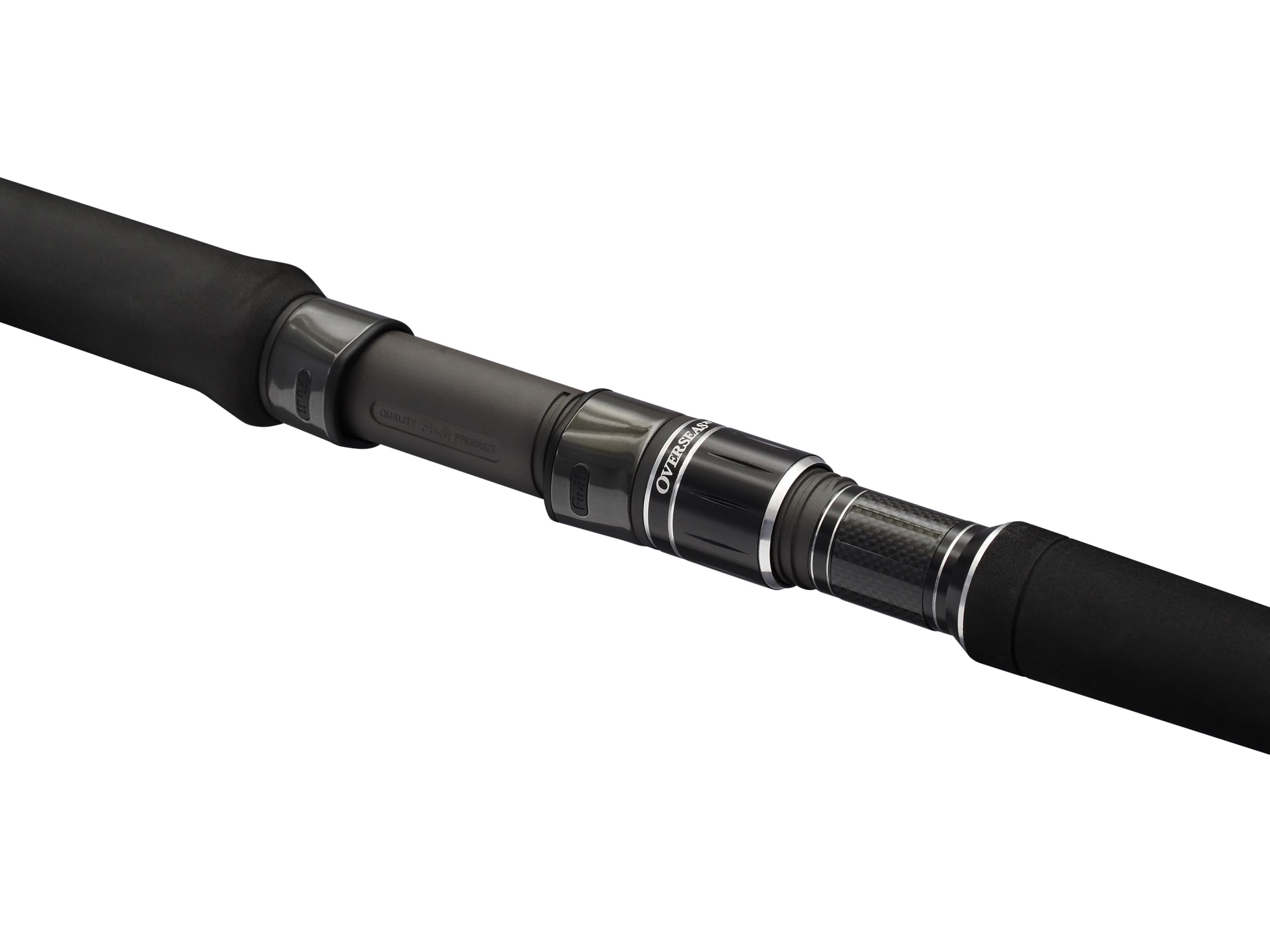 PENN Overseas XT II Jigging Canna da pesca | Canna da spinning per acqua salata per ricciole, tonni e pesca d'altura | Speed | Blank in carbonio | Anelli Fuji Alconite | 1,55 m | Max 400 g