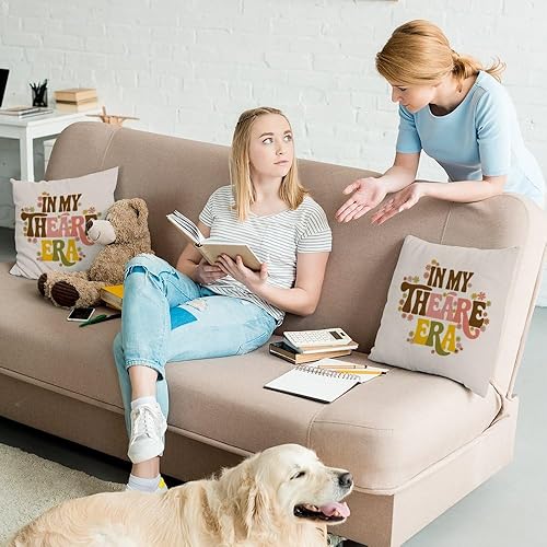 Miniatura 6 de for Mom Pillow Covers Decorative 18X18 Unique for Mom Cute Valentine's Gifts Her Family Valentines Gift Best Wife Presents Pillowcases Holiday Decor