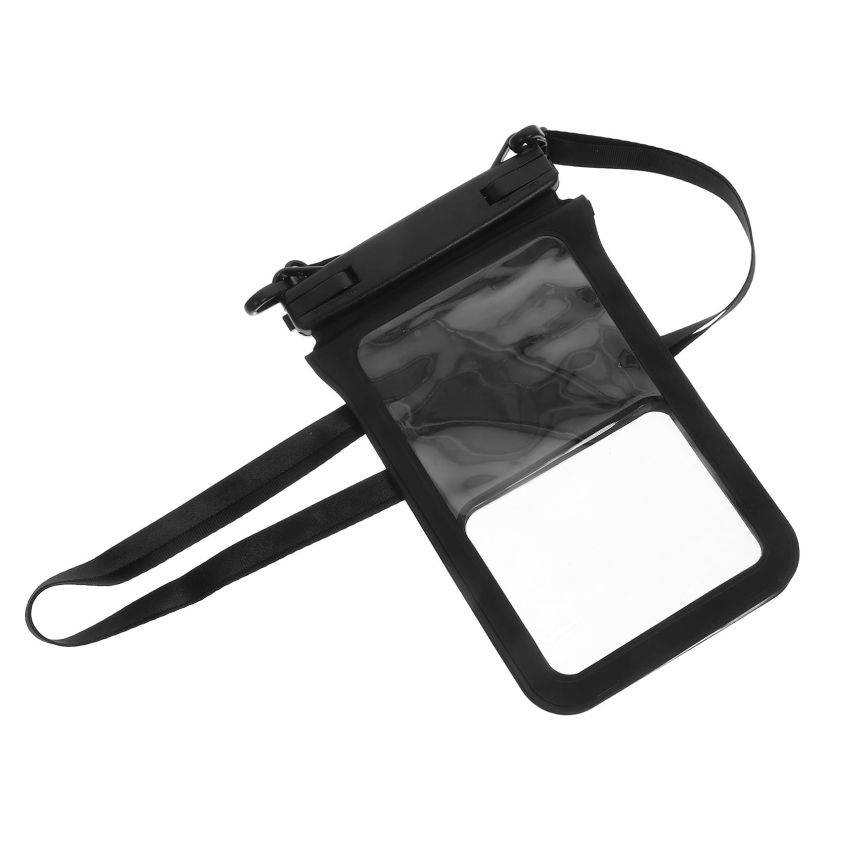 OSOLADY Family-Friendly Waterproof Phone Bag Floating Case for Swimming Diving Black