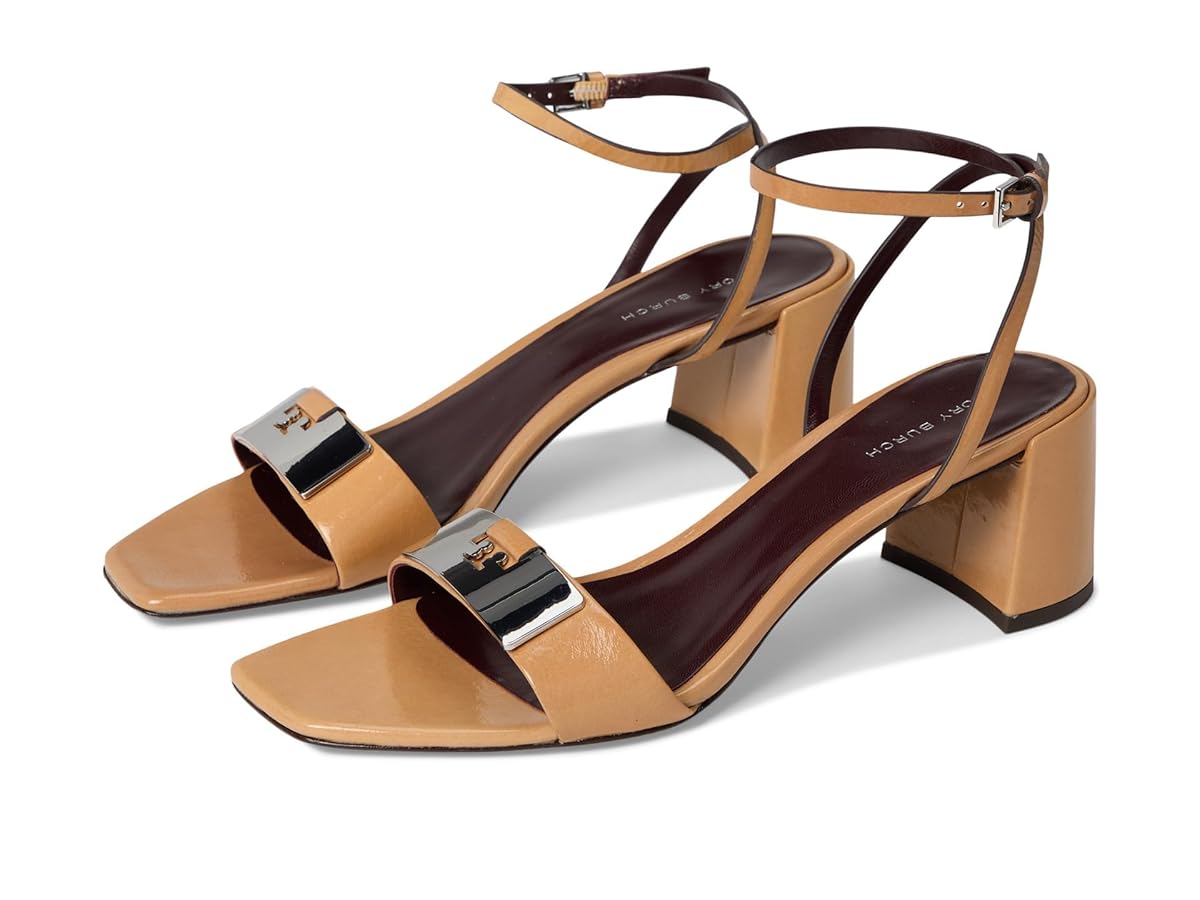Amazon.com | Tory Burch Women's Gigi Crinkle Patent Leather