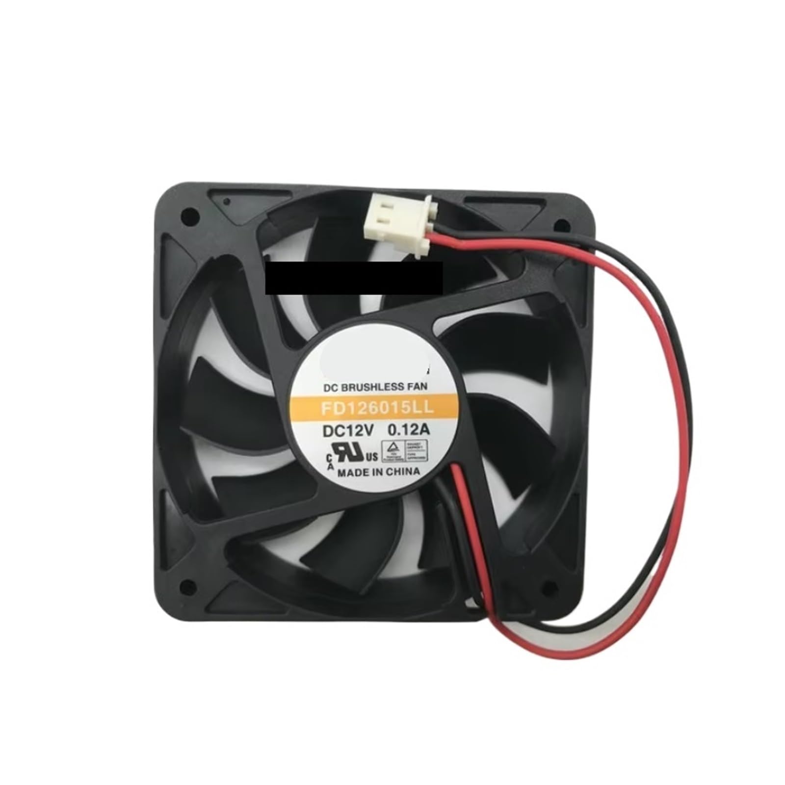 UITGVDQAT 1pcs FD126015LL DC 12V 0.12A 60x60x15mm 2-Wire Server Cooling Fan