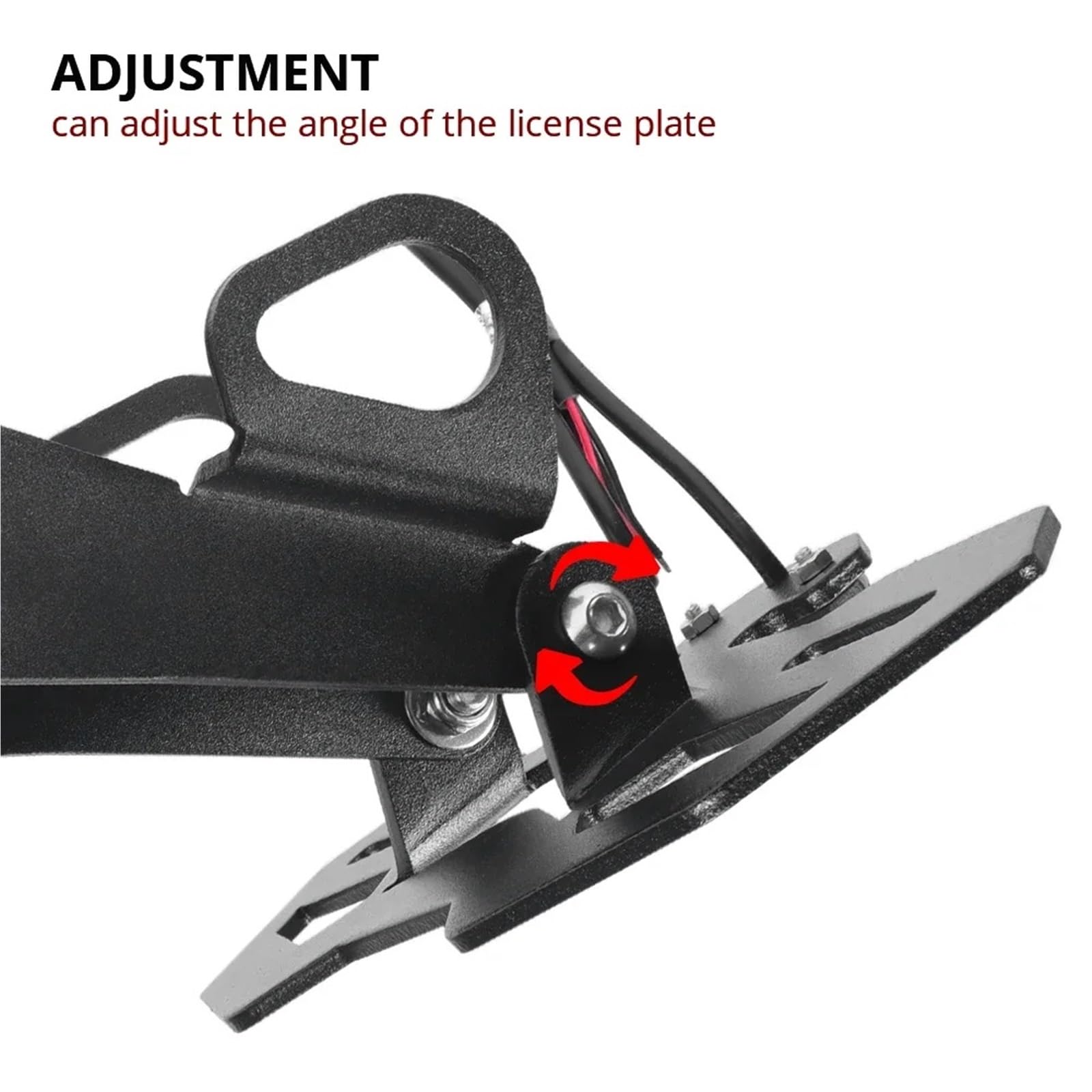 przednia tablica rejestracyjna Światło kierunkowskazu LED pasujące do motocykla YAMAHA MT07 FZ07 YZF R7 2014-2025 MT-07, uchwyt tablicy rejestracyjnej.(License Plate Holder)