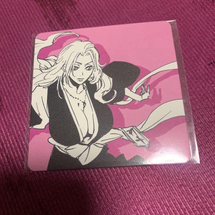 BLEACH 松本乱菊 コースター BLEACH 松本 乱菊 アートコースター | K-BOOKS 池袋 2次元