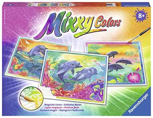 Preisvergleich Produktbild Ravensburger 29490 - Im Reich der Delfine, Malset