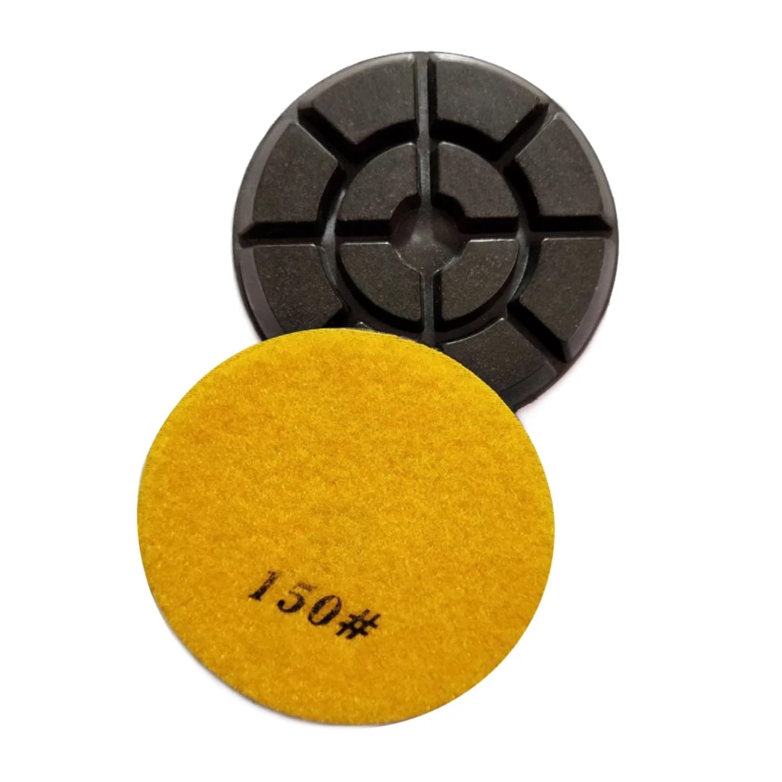 Set di 7 dischi for lucidatura a umido da 4 pollici, 100 mm, for pavimenti in cemento, terrazzo, ceramica, restauro, disco abrasivo HF10(3000)