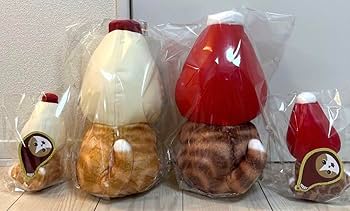Amazon.co.jp: mofusand モフサンド 調味料にゃん ぬいぐるみ 4