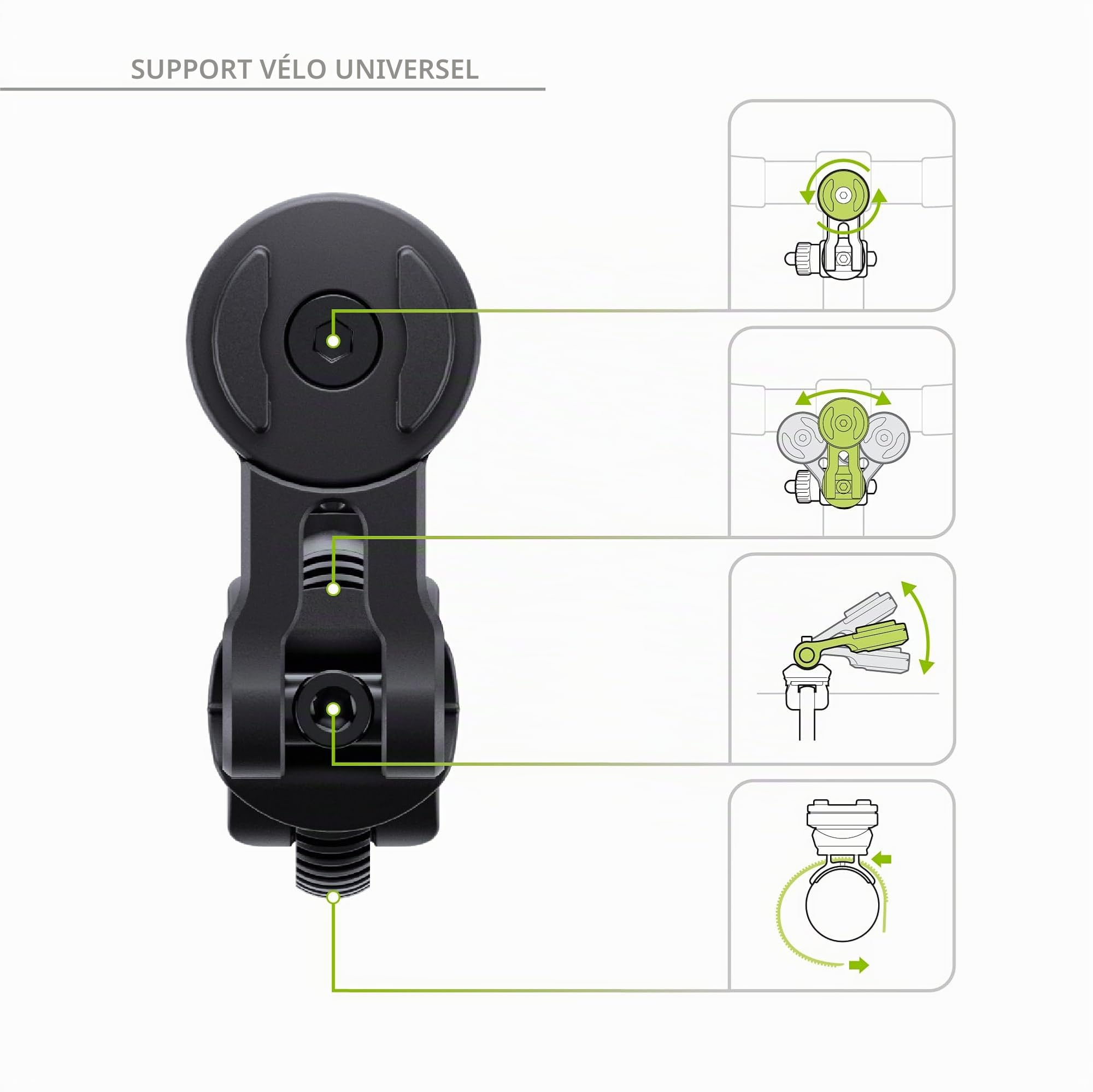 SP CONNECT Bike Bundle II Universal Clamp