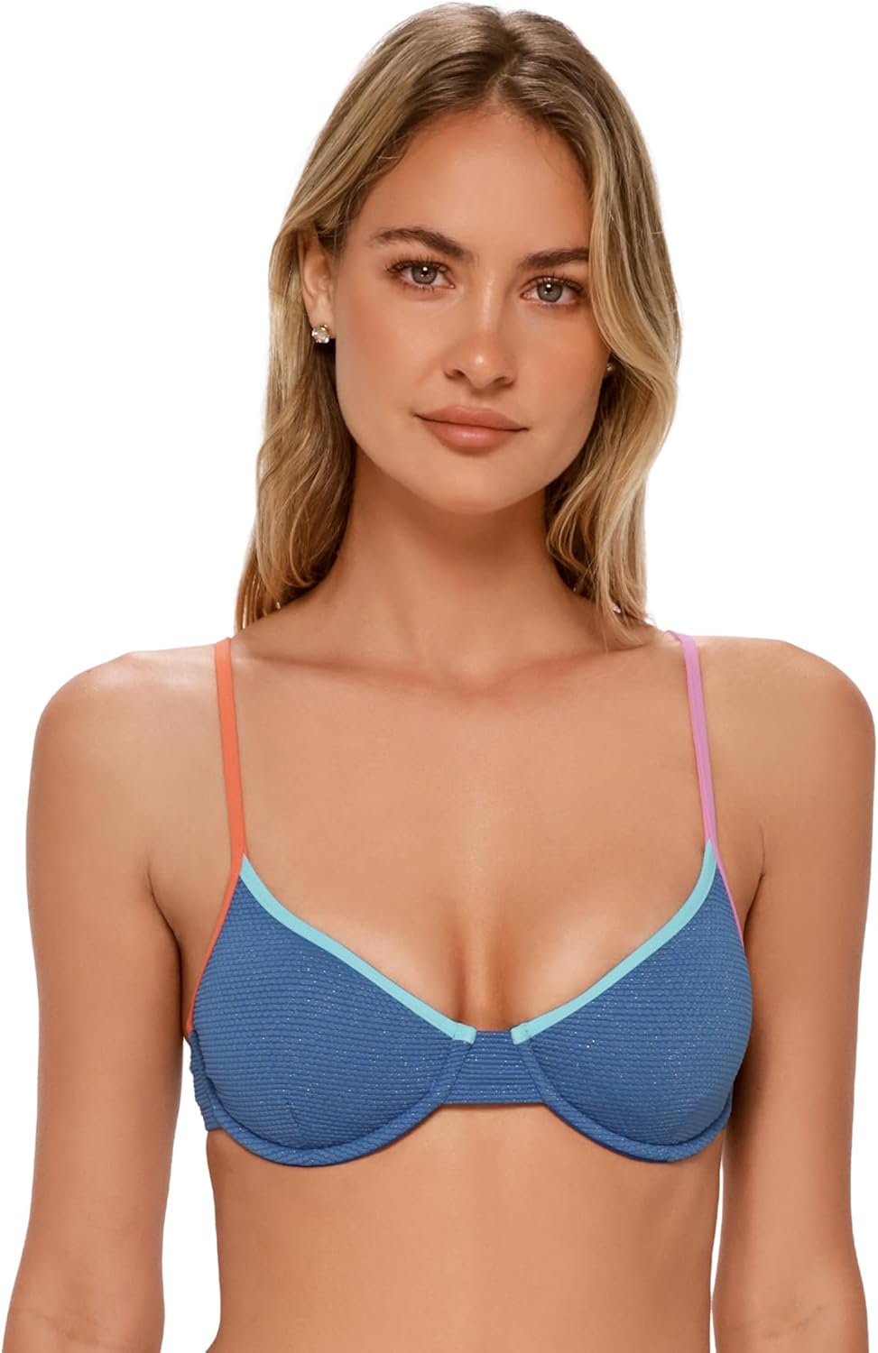 Swim Systems Addie Underwire Women's Swimsuit Bikini Top (Textured)