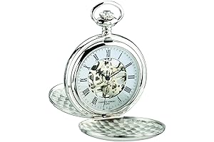 Charles-Hubert by Brelson Pocket Watch With Guilloche Dial