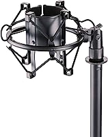 Vista 3 de On-Stage MY410 - Soporte de choque para micrófonos de estudio (1.654-1.890 in)