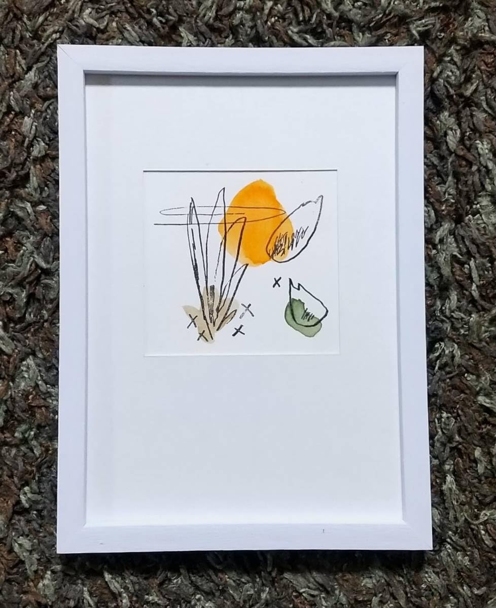 Amazon.co.jp: 島田節子 『年賀状』 ミクストメディア 1995年