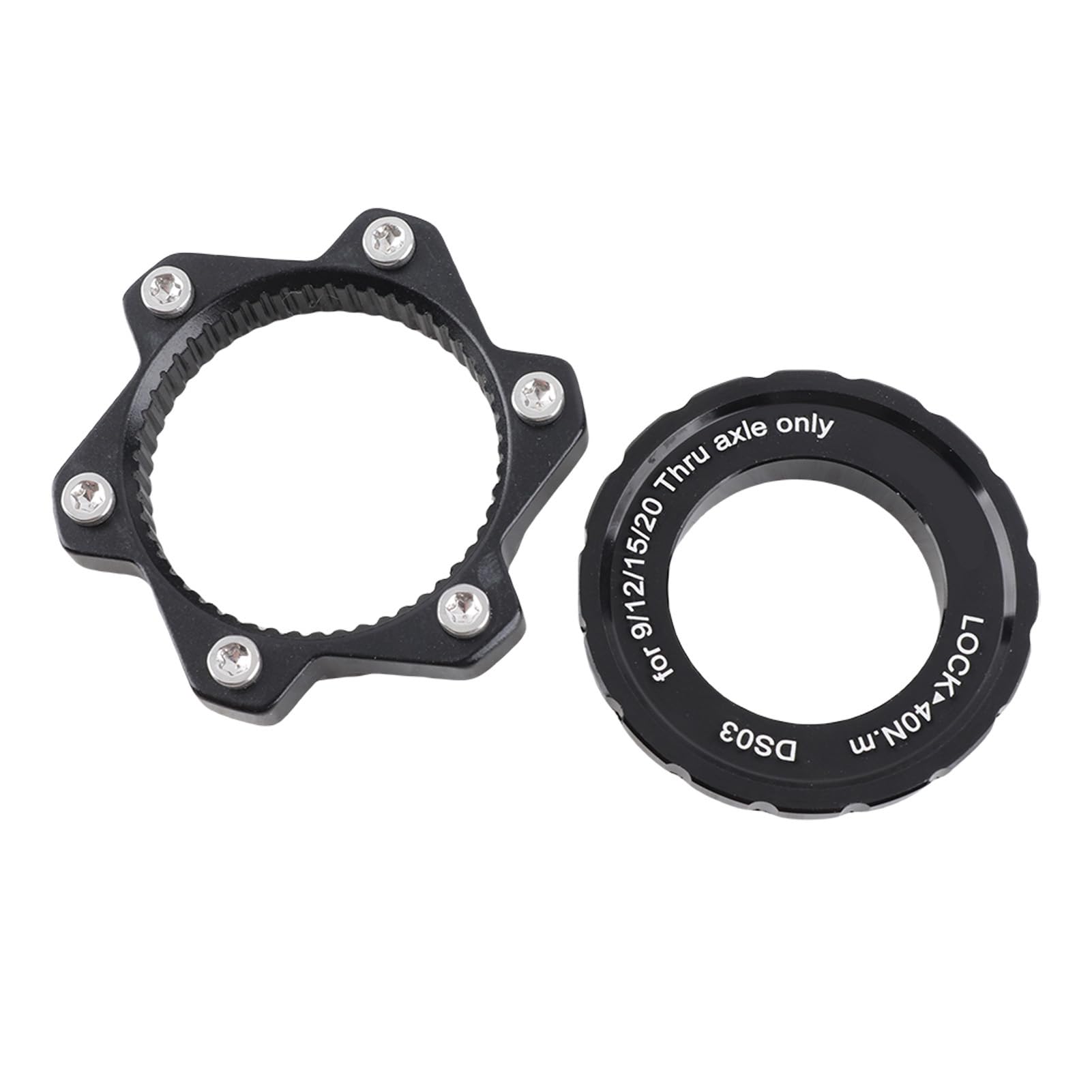 Tarcza hamulcowa Centerlock, adapter Center Lock rowerowy do 6 otworów adapter montażowy do hamulca tarczowego, piasta wzmacniająca, część rowerowa