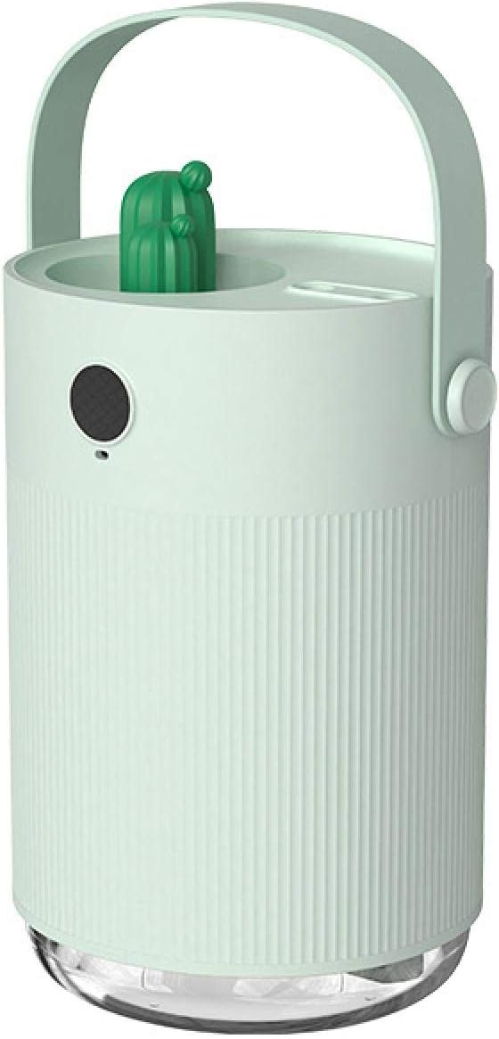 JZRH Humidifier, Household Double-Jet Humidifier, Light and Portable, Suitable for Indoor, Study, Bedroom, Office, Etc.