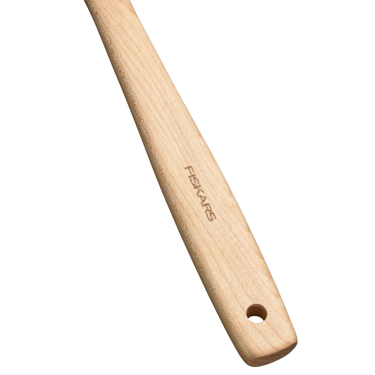 Spatule à Rainures Fiskars Folken 30 Cm - En Bois D'érable Certifié FSC Pour Une Cuisine Pratique Et Durable