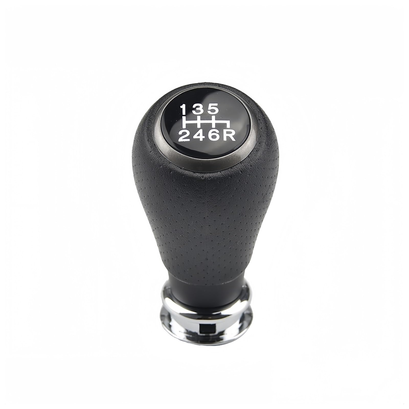 Jeocoai Car Gear knob for Honda for CRV for CR-V MK3 2006-2012 6 for Speed Car Manual Gear Shift Knob Shifter Lever