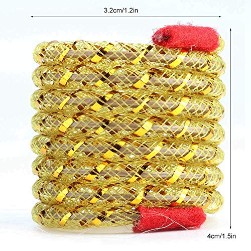 10 pçs/set brinquedo gato molas, divertido adorável colorido largo plástico molas pet jogar brinqued