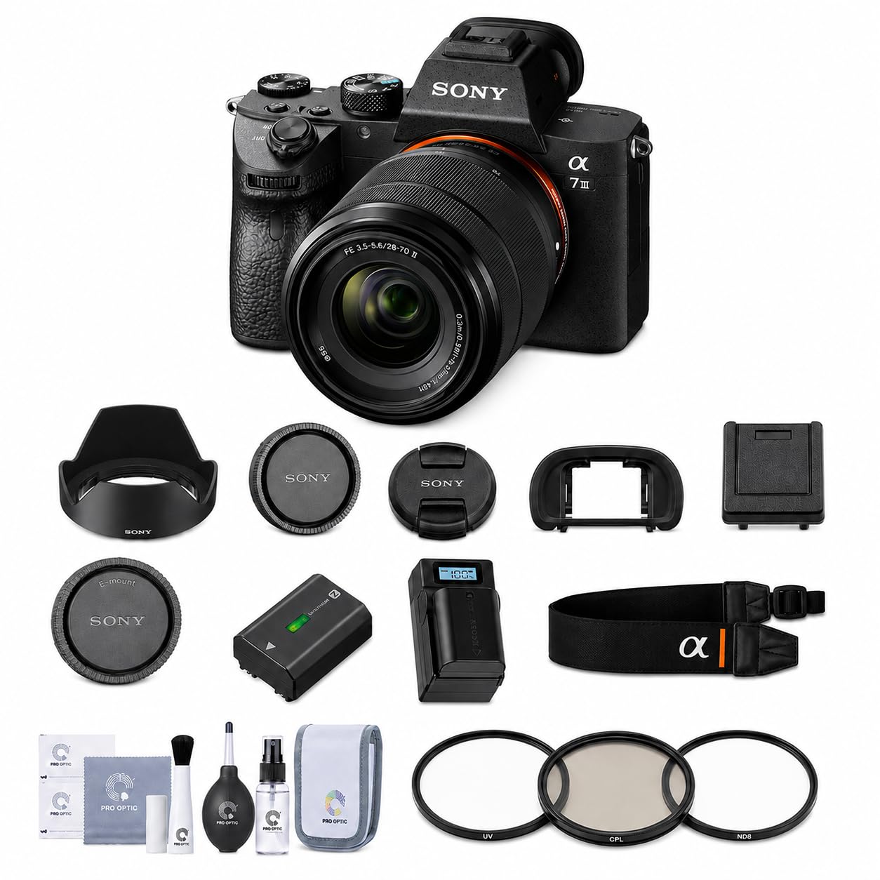 Amazon.com : Sony Alpha a7 III 24MP 4K Ultra HD Mirrorless Camera