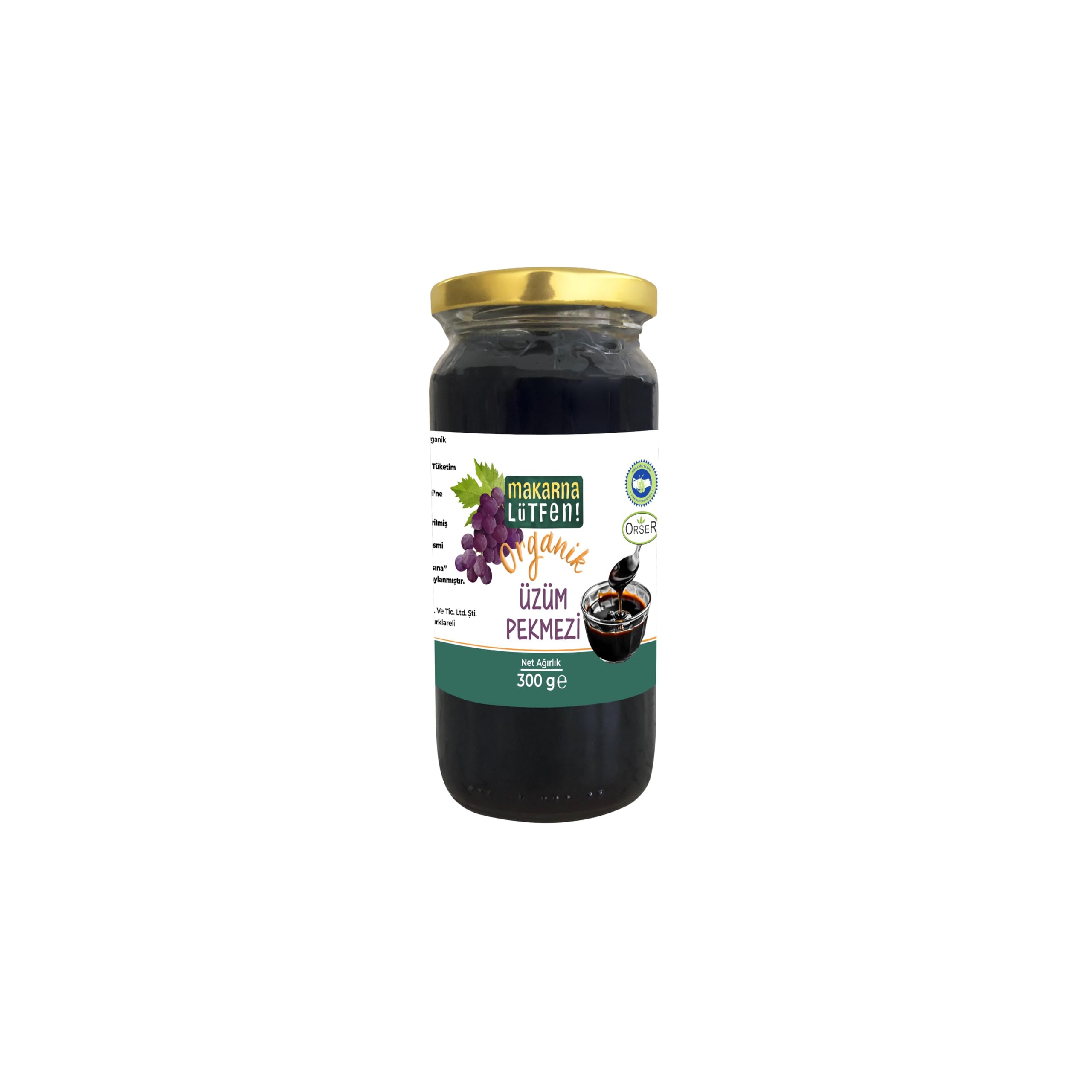 Organik Üzüm Pekmezi 300 g