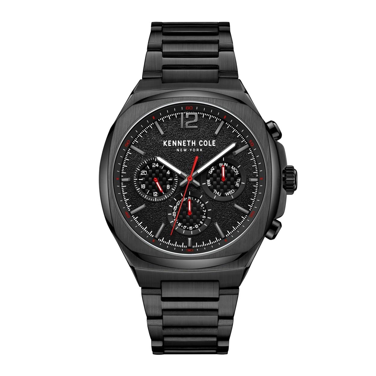 Kenneth Cole Analog Black Dial Mens Watch-KCWGK2222004MN (B0BHW64TWJ) Amazon Price History, Amazon Price Tracker