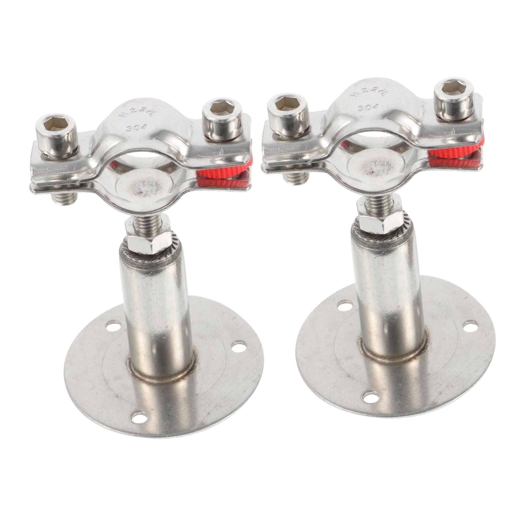 Fixation de tuyau réglable en acier pour moteur automobile