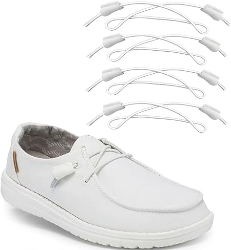 2-Pair Shoelaces Strings Replacement Laces for Hey Dude Shoes