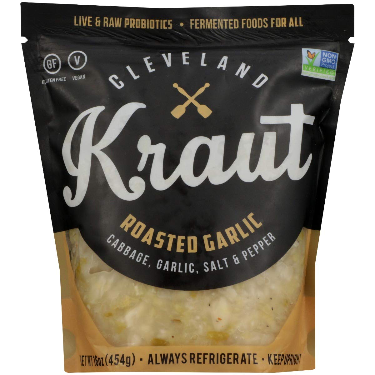 (NOT A CASE) Roasted Garlic Sauerkraut