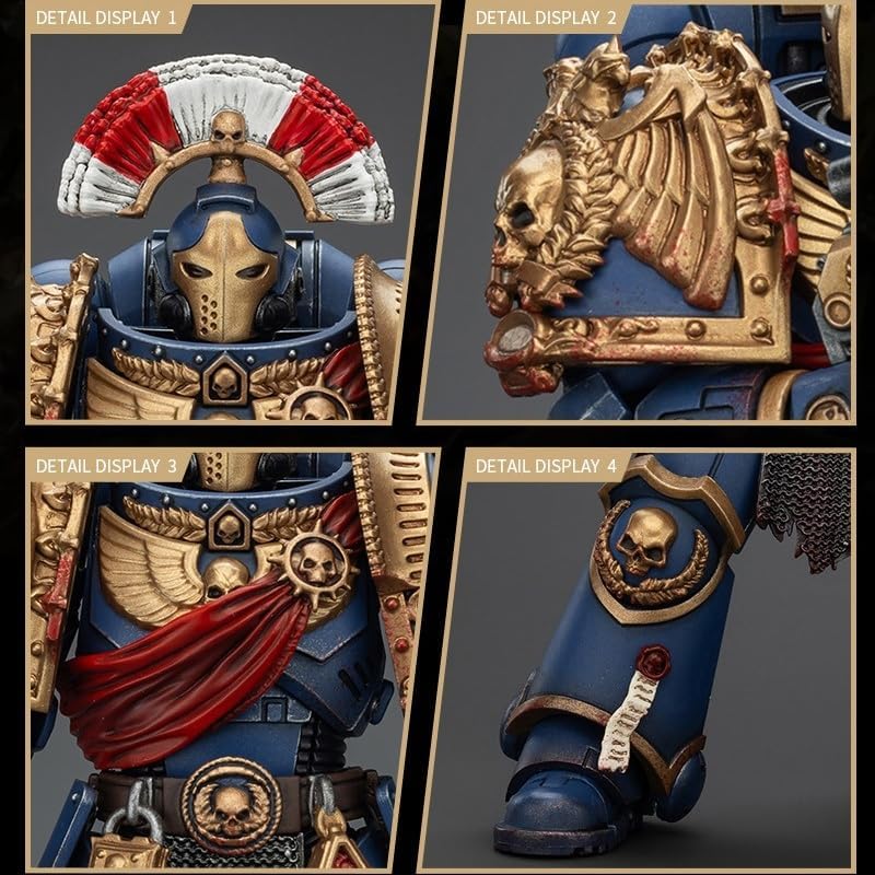 JOYTOY Warhammer 40,000 1/18 Action Figure Ul (Relic Secundus Armour with Artificer Bolt Rifle)