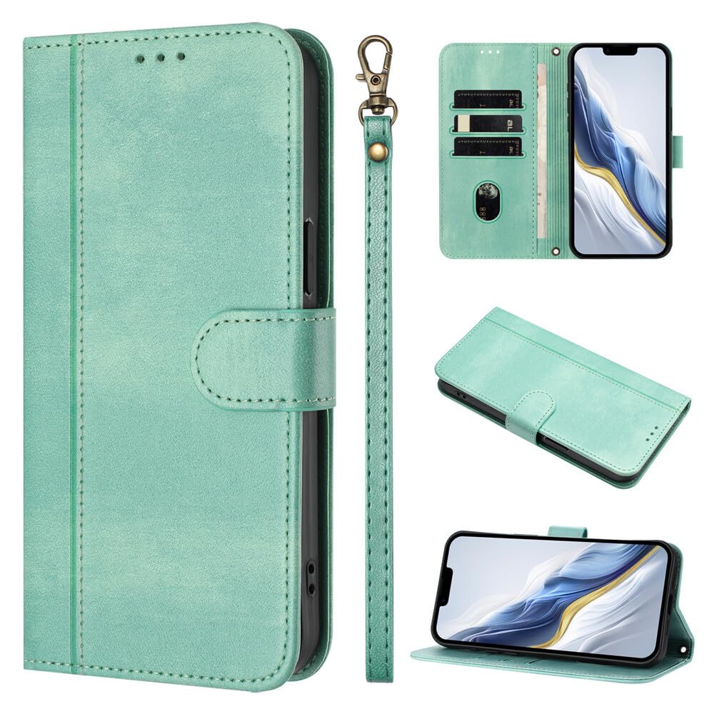 Housse Galaxy S25 FE vert menthe, l'accessoire portefeuille idéal pour vos sorties - 8