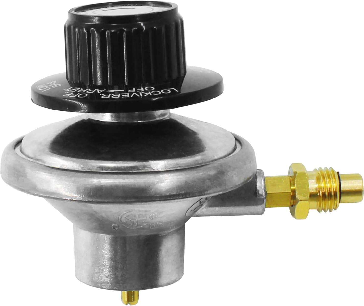 0.5kg Propane Tank Low Pressure Gas Regulator Propane Adjustable Regulator Outlet M121 with 0.7mm Nozzle