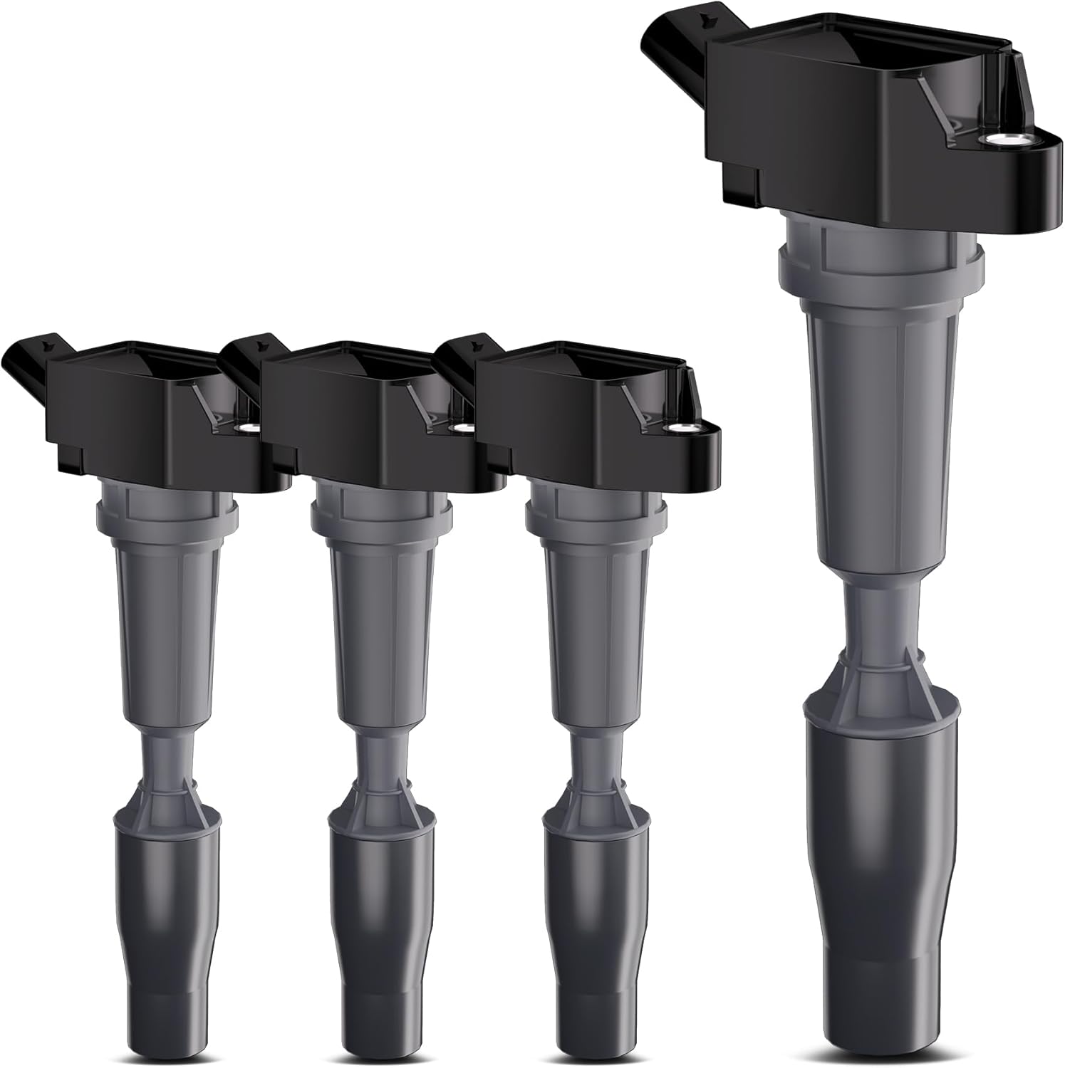Ignition Coil Pack Compatible with Hyundai Sonata 2015-2019, Santa Fe 2019-2020, Tucson 2018-2020, Kia Optima 2016-2018, Sorento 2016-2020, Sportage 2017-2020, Replaces UF764 U5369 Set of 4