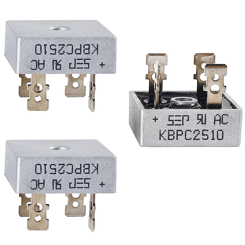 6x KBPC3510 Brückengleichrichter 35A 1000V – Einphasig, Vollwelle, Siliziumdiode Für Stromversorgung