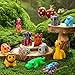 JOYIN 12PCS Safari Animal 3D Printed Toys, Mini Animals 3D Printed Toys, Cute Articulated Flexible Figurines Fidget Toys for Party Favors Classroom Desk Pets Home Decor