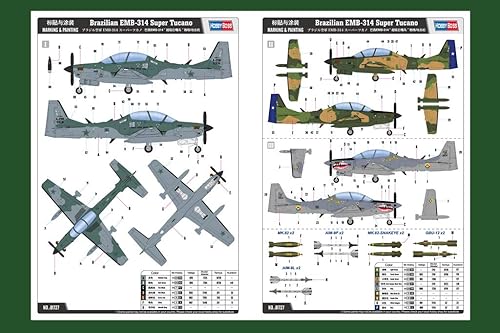 Miniatura 8 de Hobby Boss Brasileño EMB-314 Super Tucano